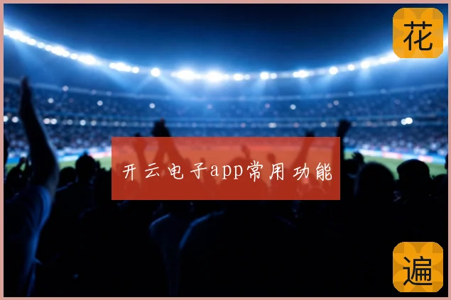 开云电子app常用功能